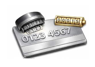 エンボス（凸文字）